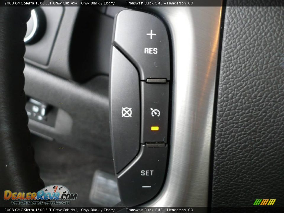 2008 GMC Sierra 1500 SLT Crew Cab 4x4 Onyx Black / Ebony Photo #18