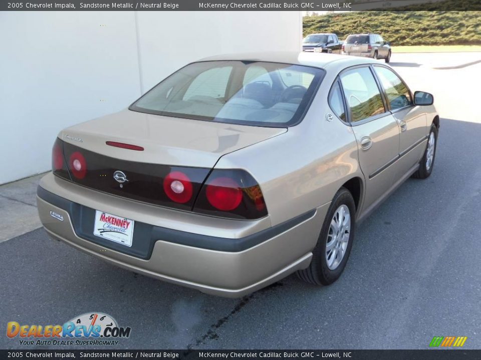 2005 Chevrolet Impala Sandstone Metallic / Neutral Beige Photo #4
