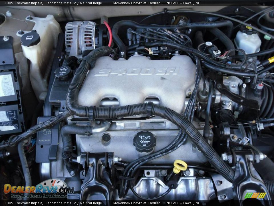 2005 Chevrolet Impala Sandstone Metallic / Neutral Beige Photo #19
