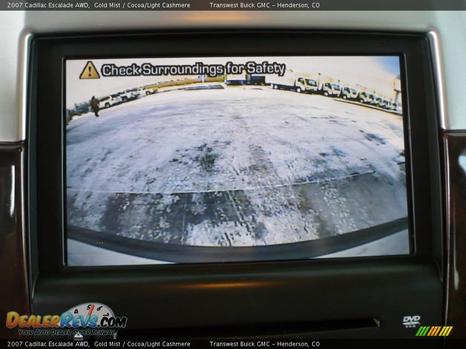 2007 Cadillac Escalade AWD Gold Mist / Cocoa/Light Cashmere Photo #11