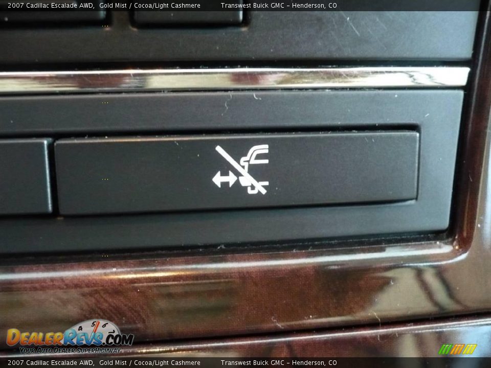 2007 Cadillac Escalade AWD Gold Mist / Cocoa/Light Cashmere Photo #20