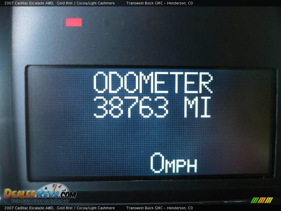 2007 Cadillac Escalade AWD Gold Mist / Cocoa/Light Cashmere Photo #26