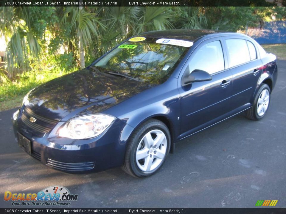 2008 Chevrolet Cobalt LT Sedan Imperial Blue Metallic / Neutral Photo #1