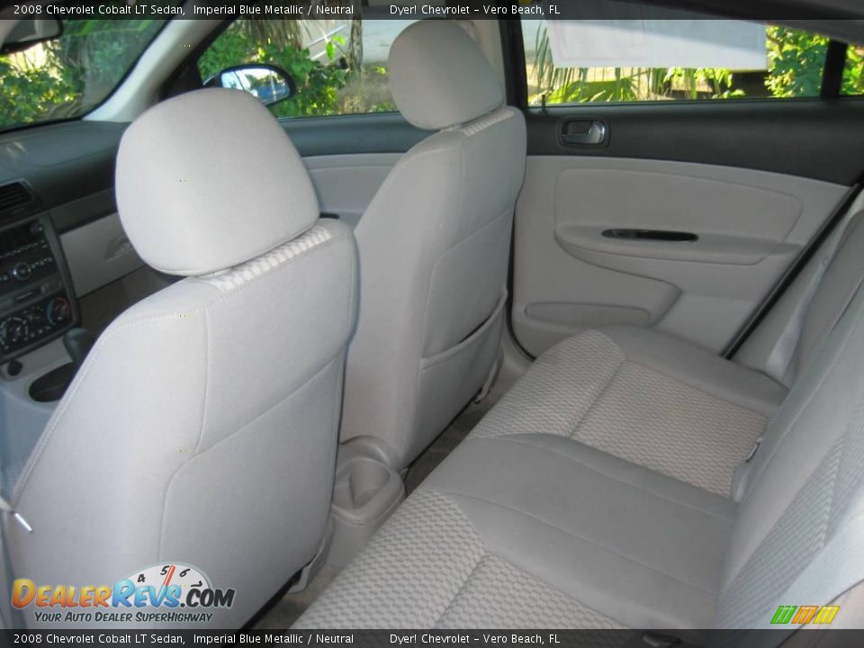 2008 Chevrolet Cobalt LT Sedan Imperial Blue Metallic / Neutral Photo #7