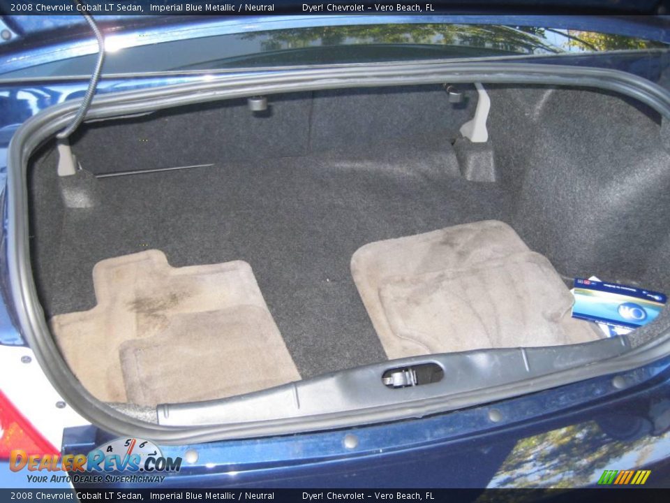 2008 Chevrolet Cobalt LT Sedan Imperial Blue Metallic / Neutral Photo #9
