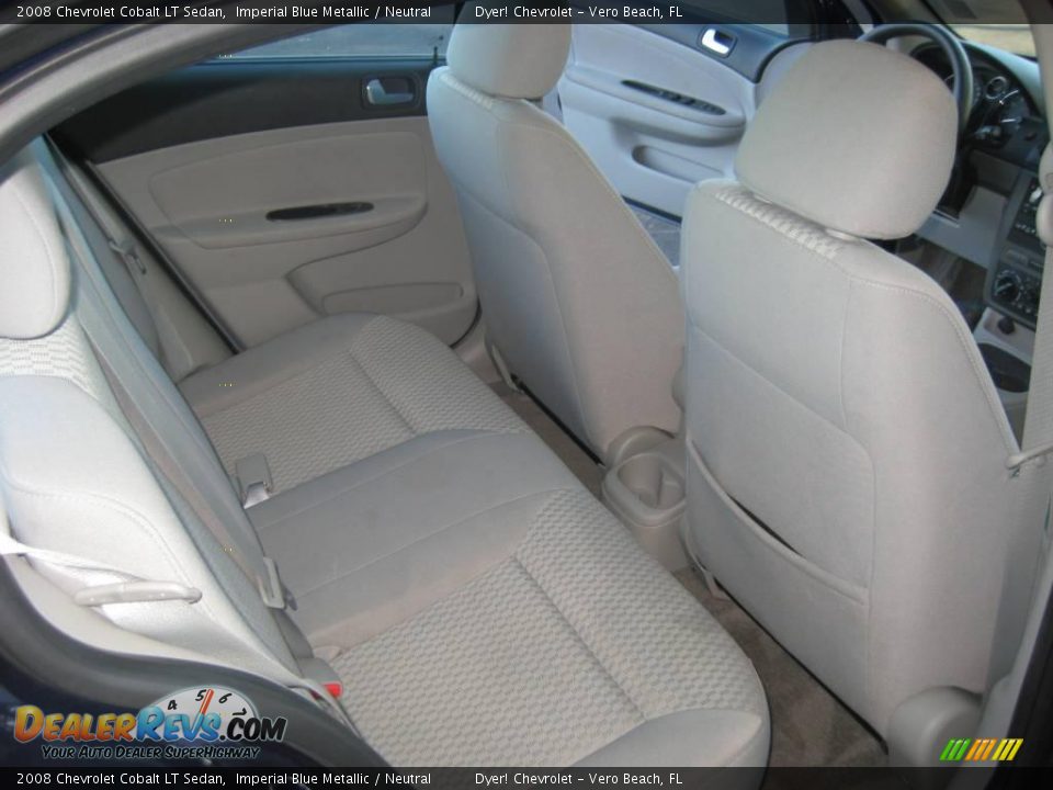 2008 Chevrolet Cobalt LT Sedan Imperial Blue Metallic / Neutral Photo #10