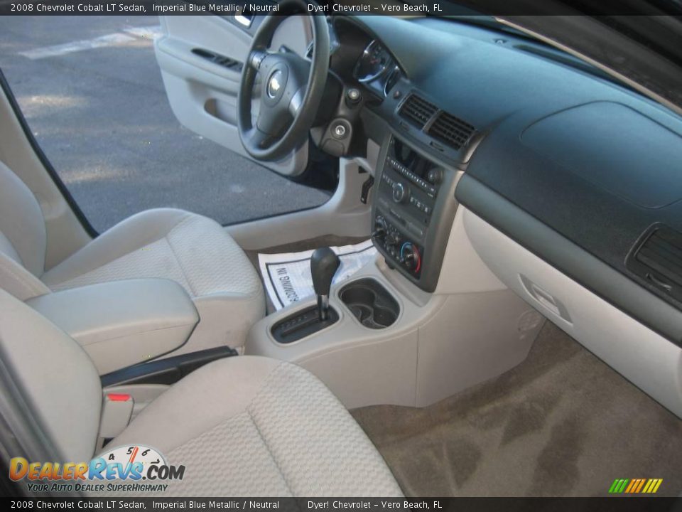 2008 Chevrolet Cobalt LT Sedan Imperial Blue Metallic / Neutral Photo #11