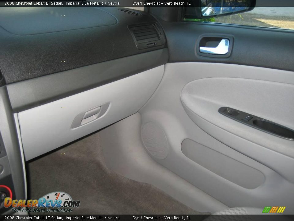 2008 Chevrolet Cobalt LT Sedan Imperial Blue Metallic / Neutral Photo #14