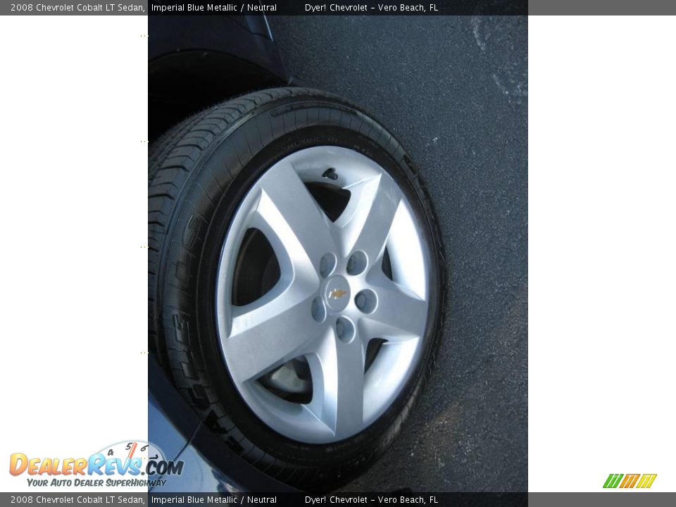 2008 Chevrolet Cobalt LT Sedan Imperial Blue Metallic / Neutral Photo #18