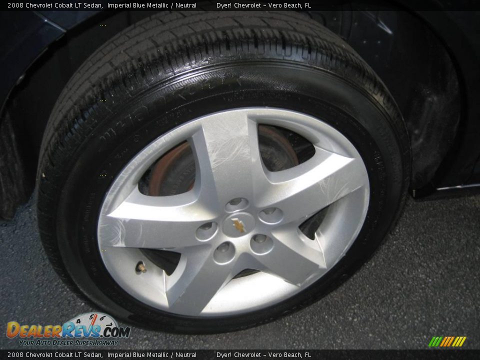 2008 Chevrolet Cobalt LT Sedan Imperial Blue Metallic / Neutral Photo #20