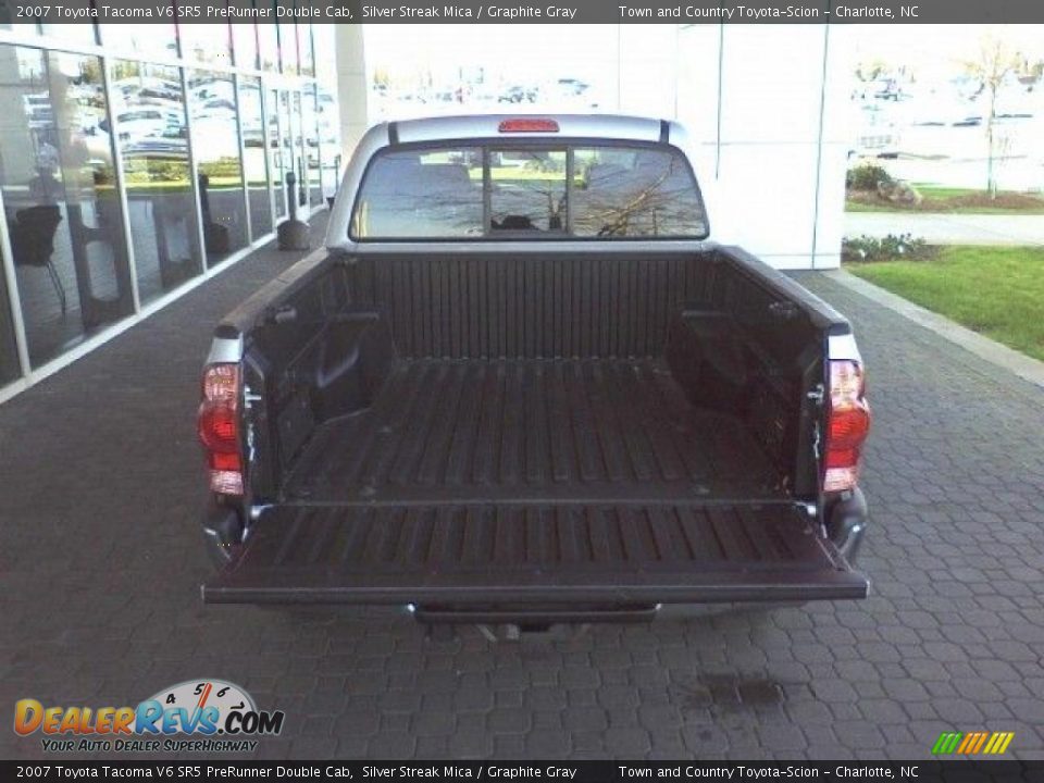 2007 Toyota Tacoma V6 SR5 PreRunner Double Cab Silver Streak Mica / Graphite Gray Photo #15