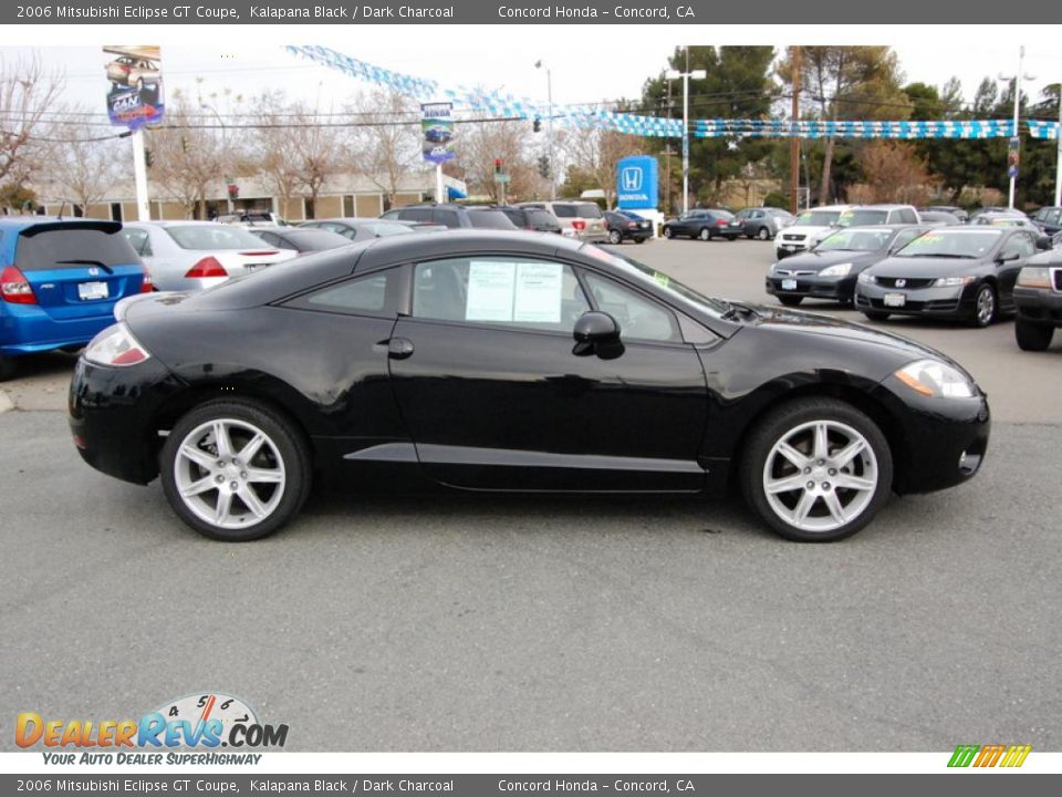 2006 Mitsubishi Eclipse GT Coupe Kalapana Black / Dark Charcoal Photo #2