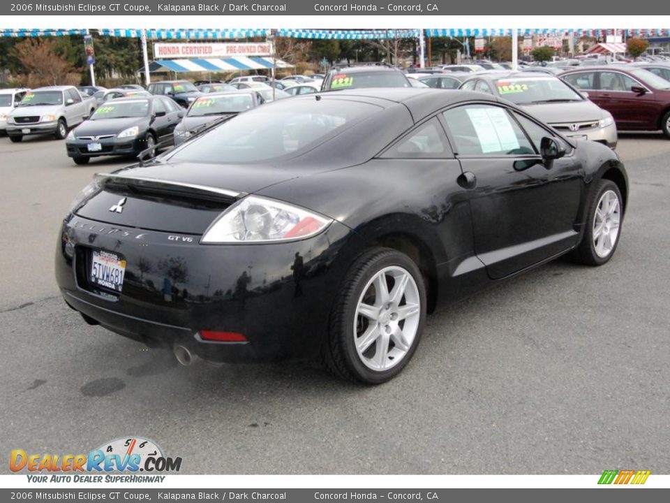 2006 Mitsubishi Eclipse GT Coupe Kalapana Black / Dark Charcoal Photo #3
