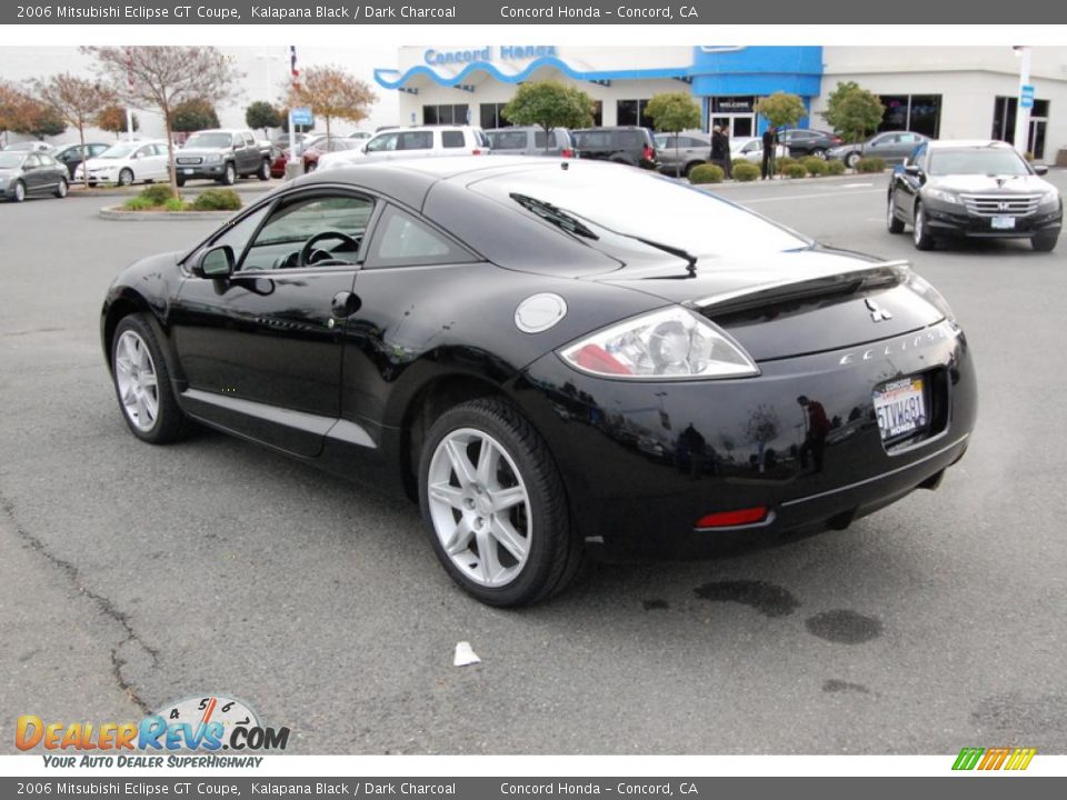 2006 Mitsubishi Eclipse GT Coupe Kalapana Black / Dark Charcoal Photo #5