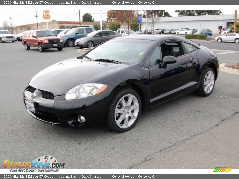 2006 Mitsubishi Eclipse GT Coupe Kalapana Black / Dark Charcoal Photo #7
