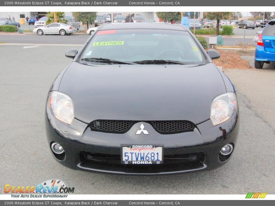 2006 Mitsubishi Eclipse GT Coupe Kalapana Black / Dark Charcoal Photo #8