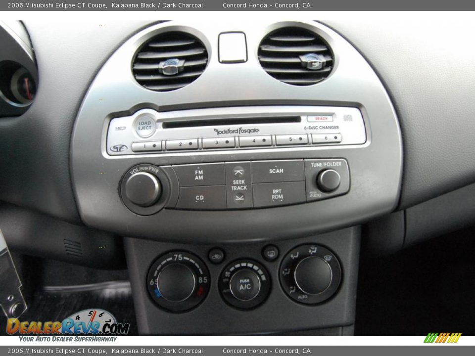 2006 Mitsubishi Eclipse GT Coupe Kalapana Black / Dark Charcoal Photo #13