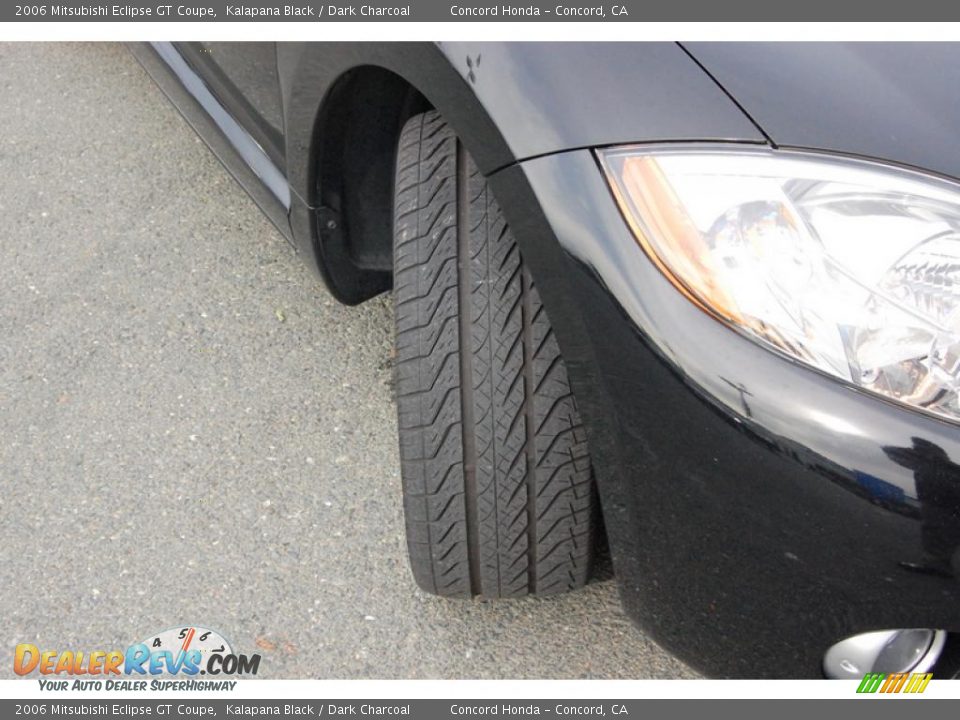 2006 Mitsubishi Eclipse GT Coupe Kalapana Black / Dark Charcoal Photo #24