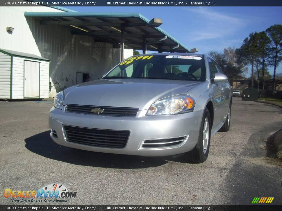 2009 Chevrolet Impala LT Silver Ice Metallic / Ebony Photo #3
