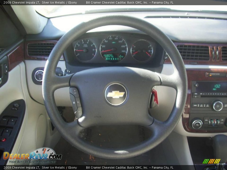 2009 Chevrolet Impala LT Silver Ice Metallic / Ebony Photo #6