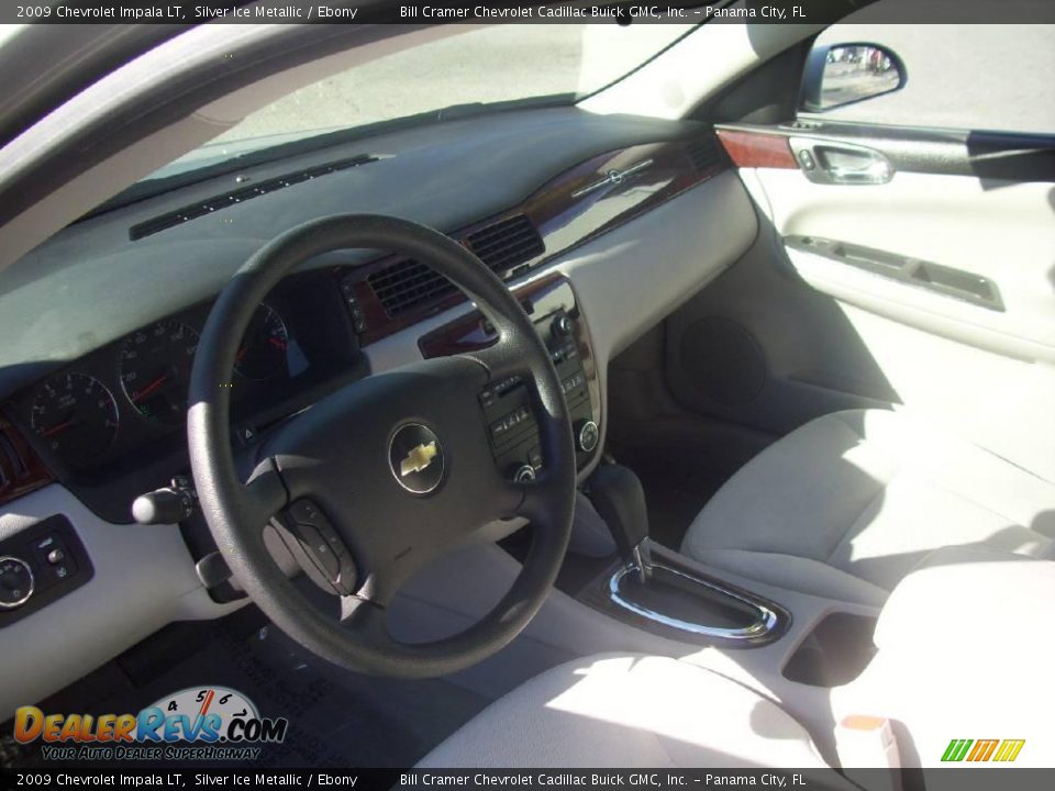 2009 Chevrolet Impala LT Silver Ice Metallic / Ebony Photo #8