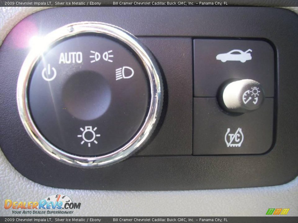 2009 Chevrolet Impala LT Silver Ice Metallic / Ebony Photo #11