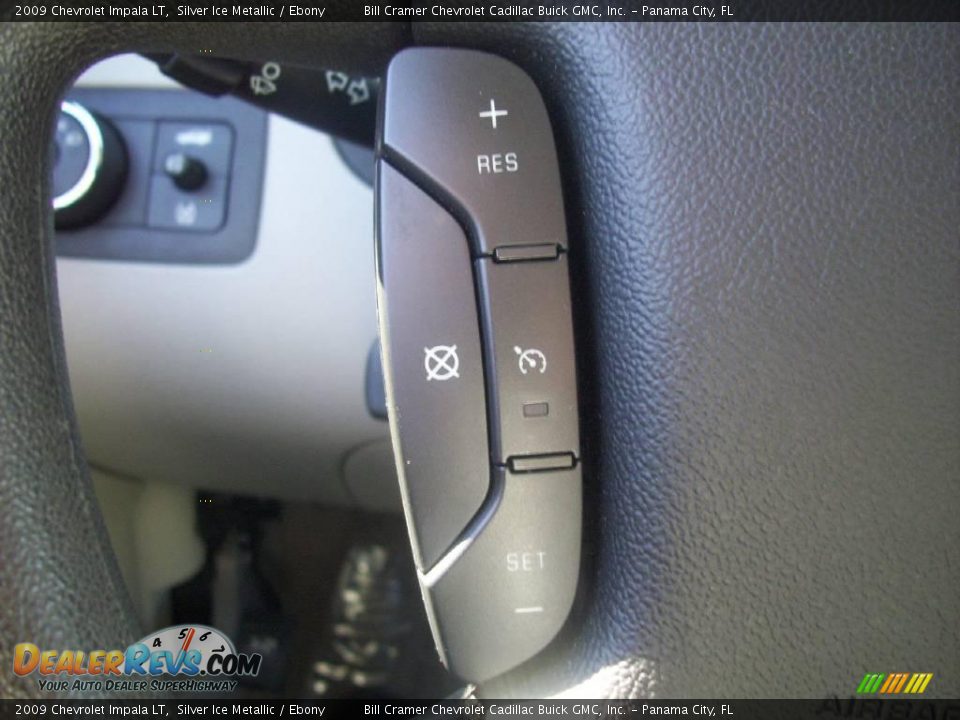 2009 Chevrolet Impala LT Silver Ice Metallic / Ebony Photo #13