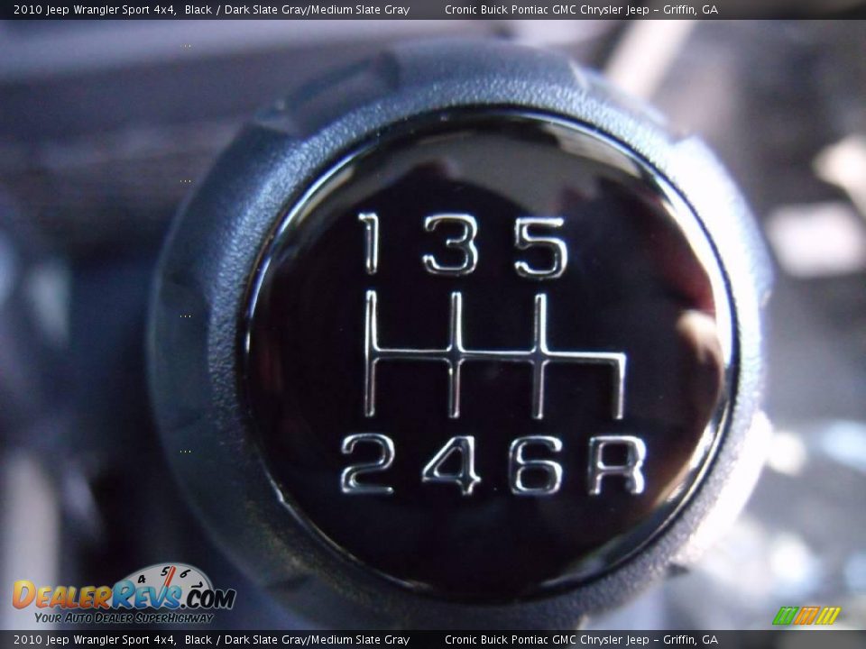 2010 Jeep Wrangler Sport 4x4 Black / Dark Slate Gray/Medium Slate Gray Photo #20