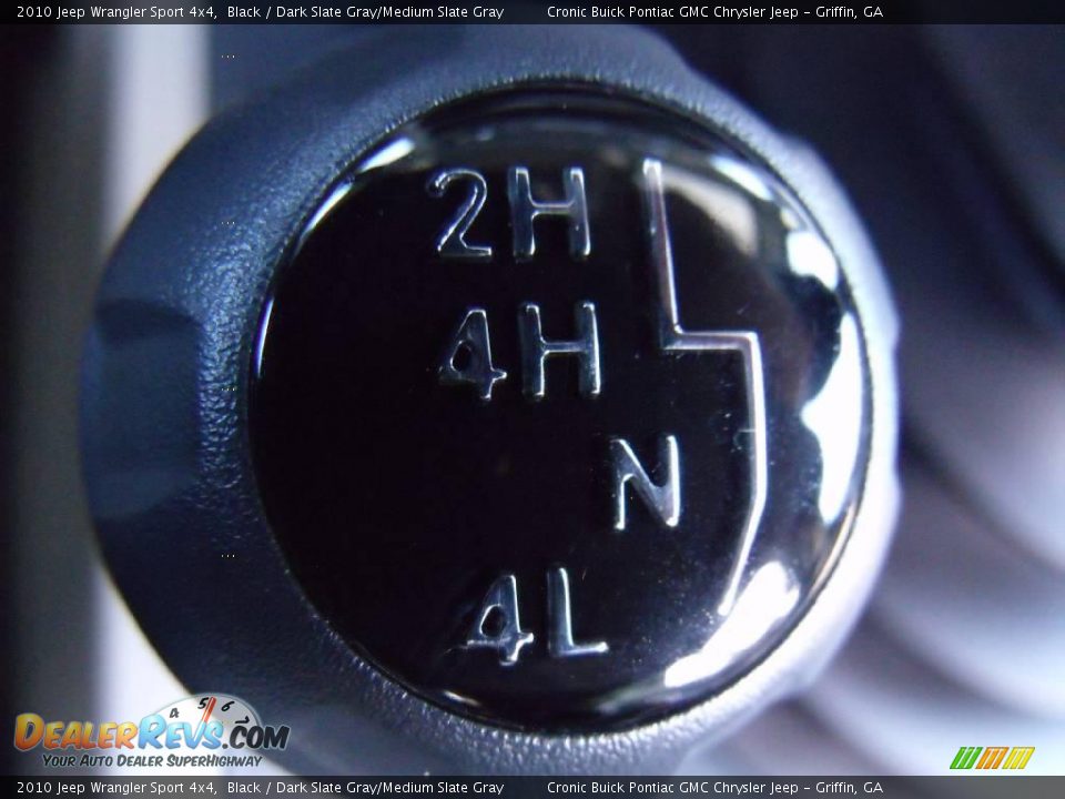 2010 Jeep Wrangler Sport 4x4 Black / Dark Slate Gray/Medium Slate Gray Photo #21