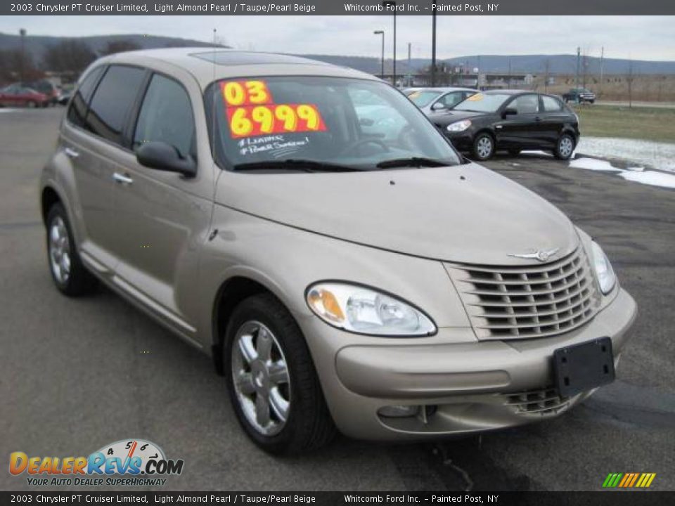 2003 Chrysler PT Cruiser Limited Light Almond Pearl / Taupe/Pearl Beige Photo #4