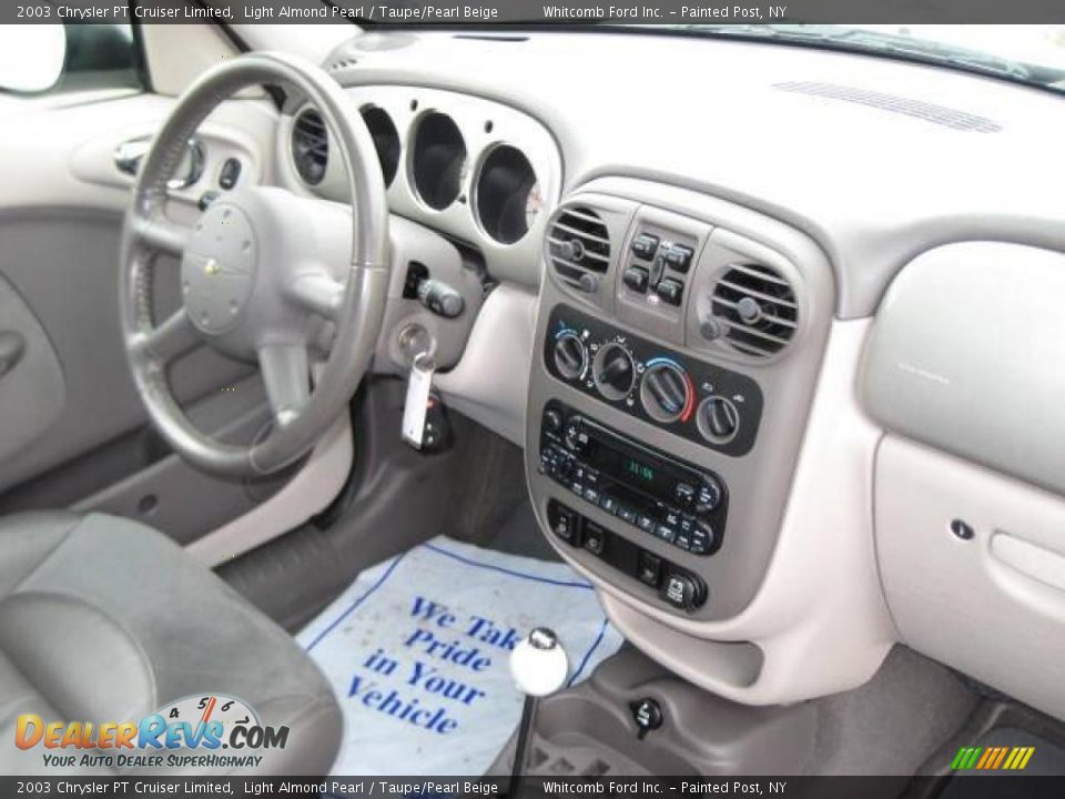 2003 Chrysler PT Cruiser Limited Light Almond Pearl / Taupe/Pearl Beige Photo #9
