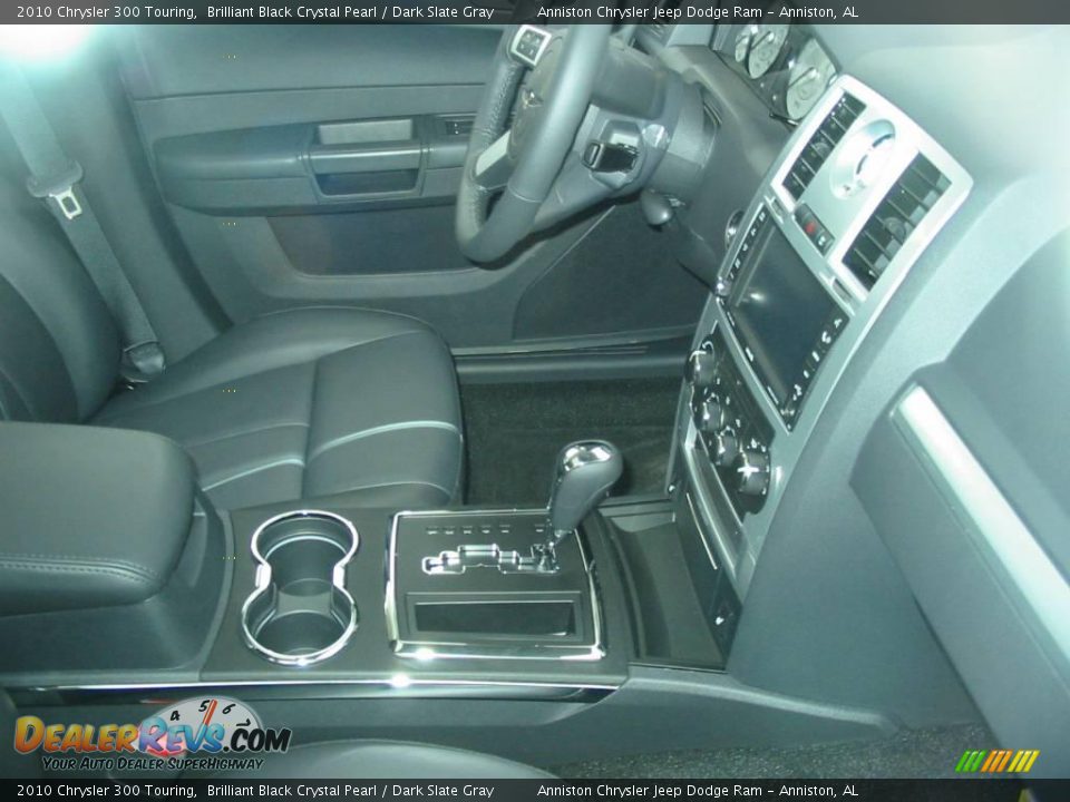 2010 Chrysler 300 Touring Brilliant Black Crystal Pearl / Dark Slate Gray Photo #9