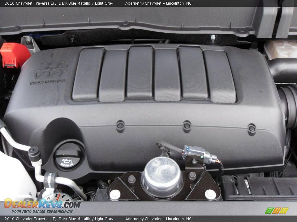 2010 Chevrolet Traverse LT Dark Blue Metallic / Light Gray Photo #20