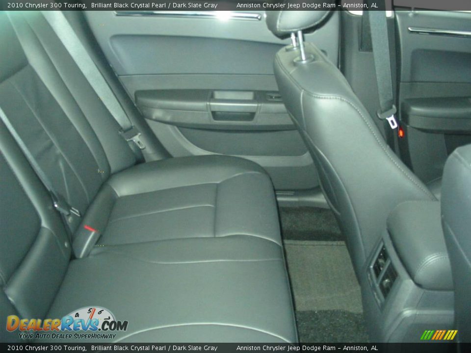 2010 Chrysler 300 Touring Brilliant Black Crystal Pearl / Dark Slate Gray Photo #11