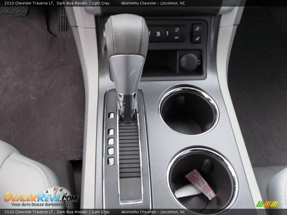 2010 Chevrolet Traverse LT Dark Blue Metallic / Light Gray Photo #23