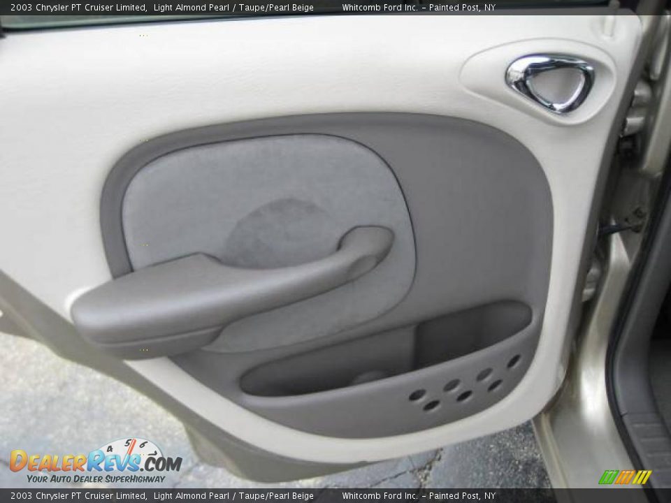 2003 Chrysler PT Cruiser Limited Light Almond Pearl / Taupe/Pearl Beige Photo #22