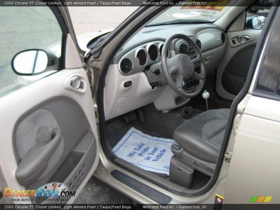 2003 Chrysler PT Cruiser Limited Light Almond Pearl / Taupe/Pearl Beige Photo #24