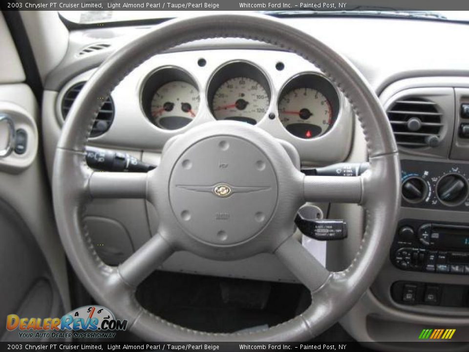 2003 Chrysler PT Cruiser Limited Light Almond Pearl / Taupe/Pearl Beige Photo #31