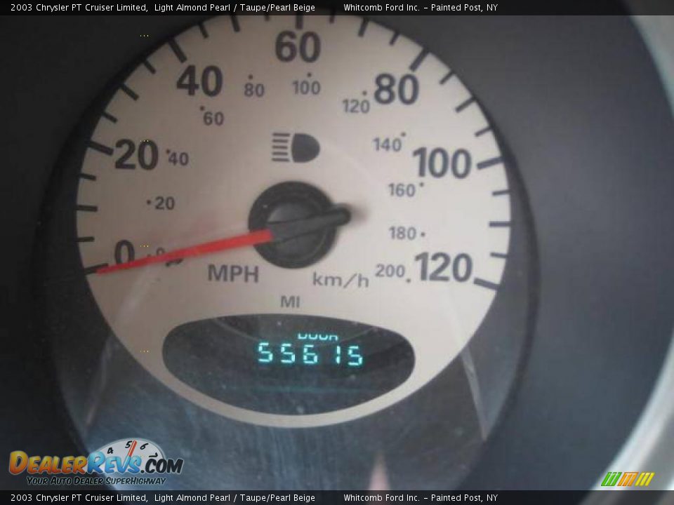 2003 Chrysler PT Cruiser Limited Light Almond Pearl / Taupe/Pearl Beige Photo #32
