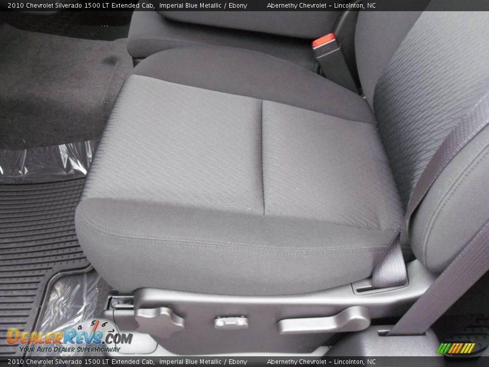 2010 Chevrolet Silverado 1500 LT Extended Cab Imperial Blue Metallic / Ebony Photo #9