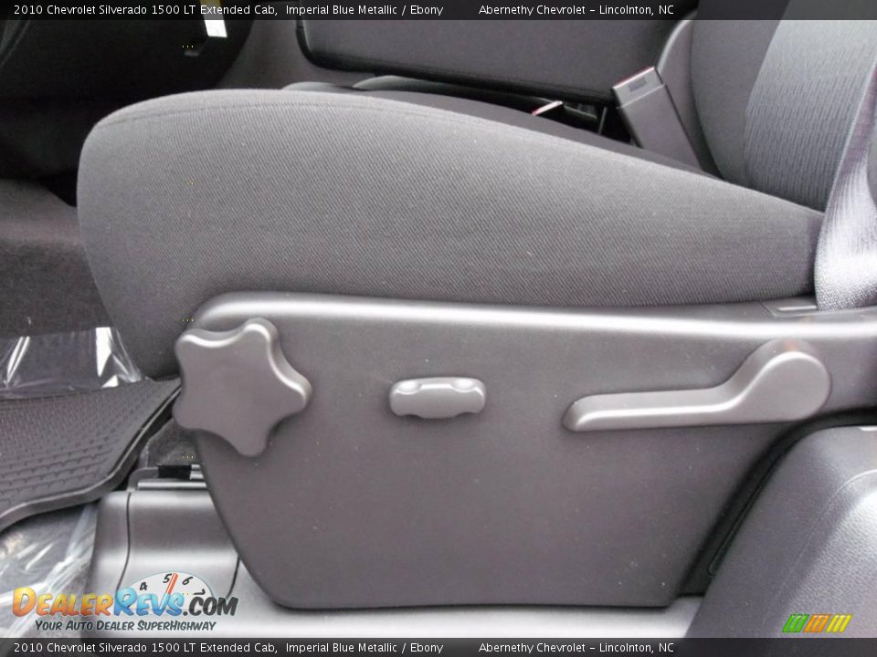 2010 Chevrolet Silverado 1500 LT Extended Cab Imperial Blue Metallic / Ebony Photo #10