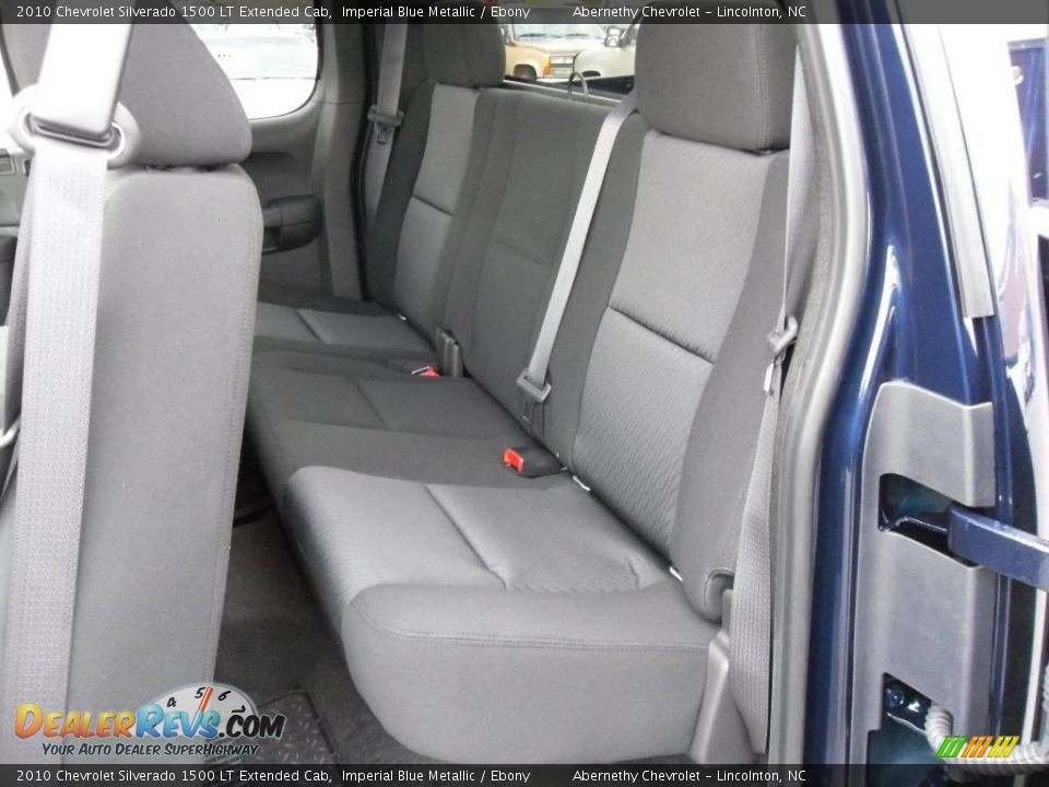 2010 Chevrolet Silverado 1500 LT Extended Cab Imperial Blue Metallic / Ebony Photo #12