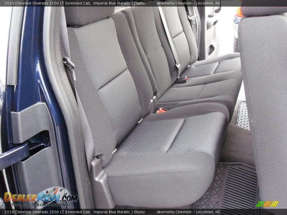 2010 Chevrolet Silverado 1500 LT Extended Cab Imperial Blue Metallic / Ebony Photo #14