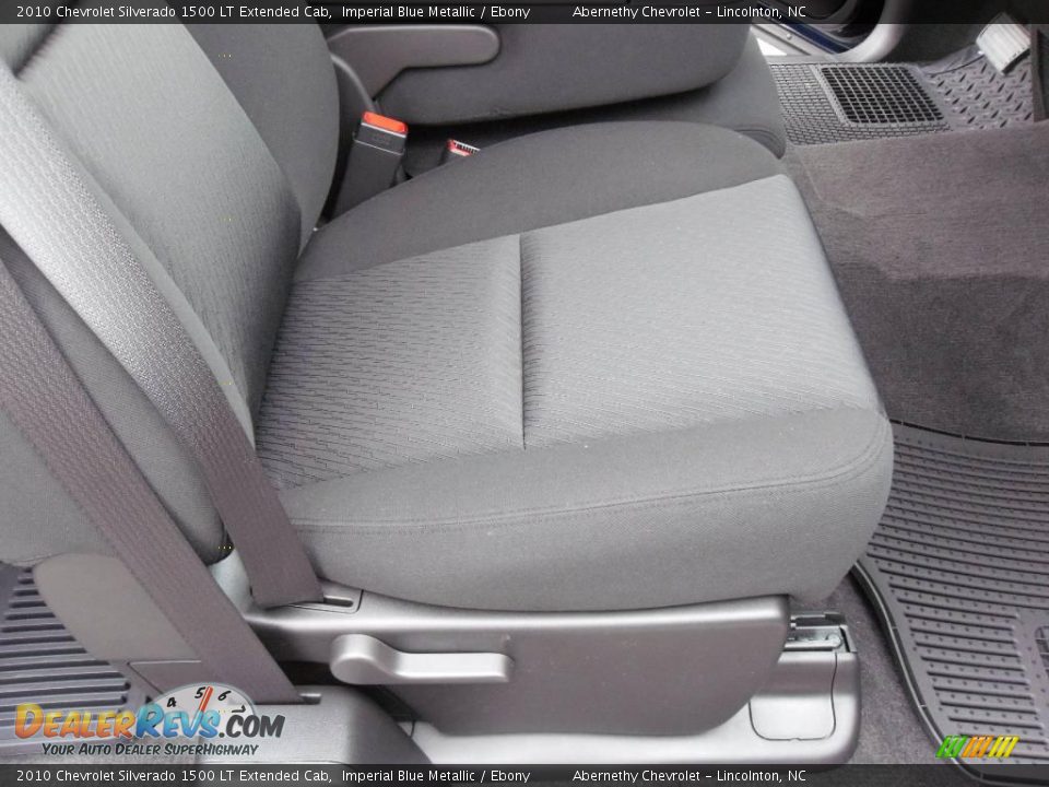 2010 Chevrolet Silverado 1500 LT Extended Cab Imperial Blue Metallic / Ebony Photo #15