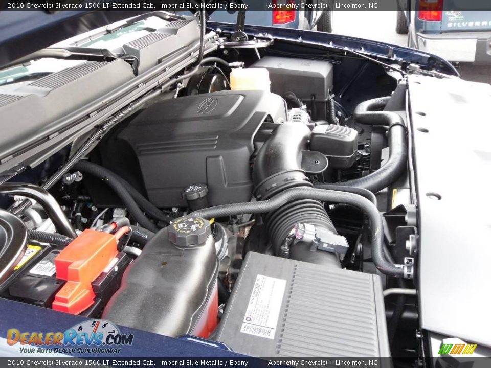 2010 Chevrolet Silverado 1500 LT Extended Cab Imperial Blue Metallic / Ebony Photo #19