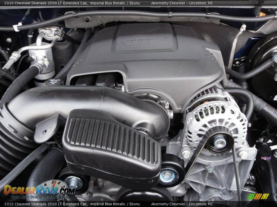 2010 Chevrolet Silverado 1500 LT Extended Cab Imperial Blue Metallic / Ebony Photo #20
