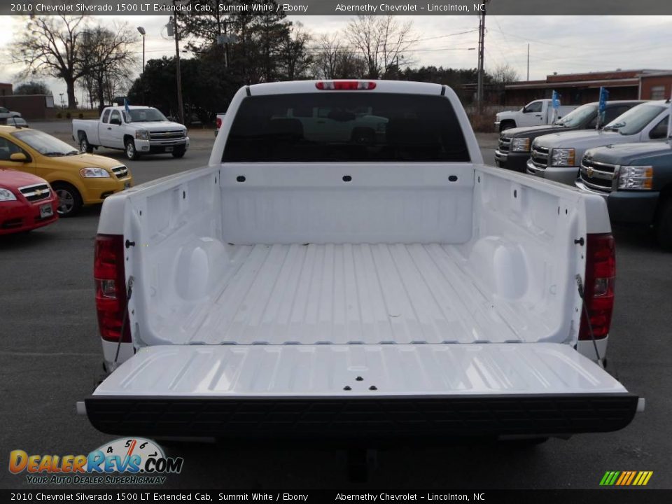 2010 Chevrolet Silverado 1500 LT Extended Cab Summit White / Ebony Photo #4