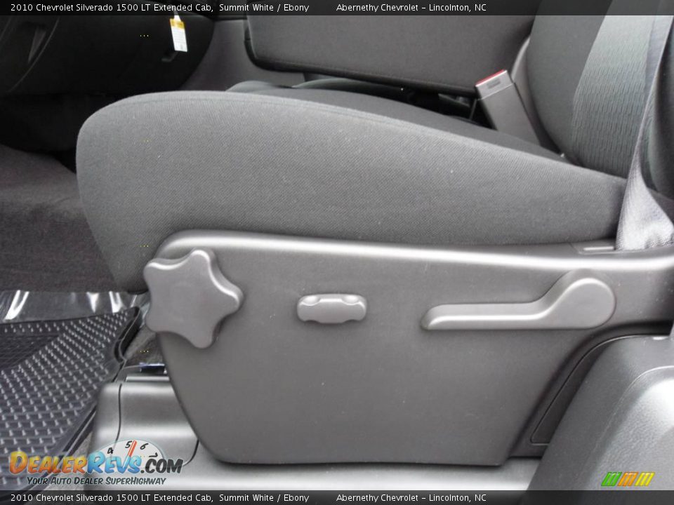 2010 Chevrolet Silverado 1500 LT Extended Cab Summit White / Ebony Photo #10