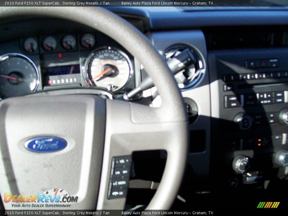 2010 Ford F150 XLT SuperCab Sterling Grey Metallic / Tan Photo #3