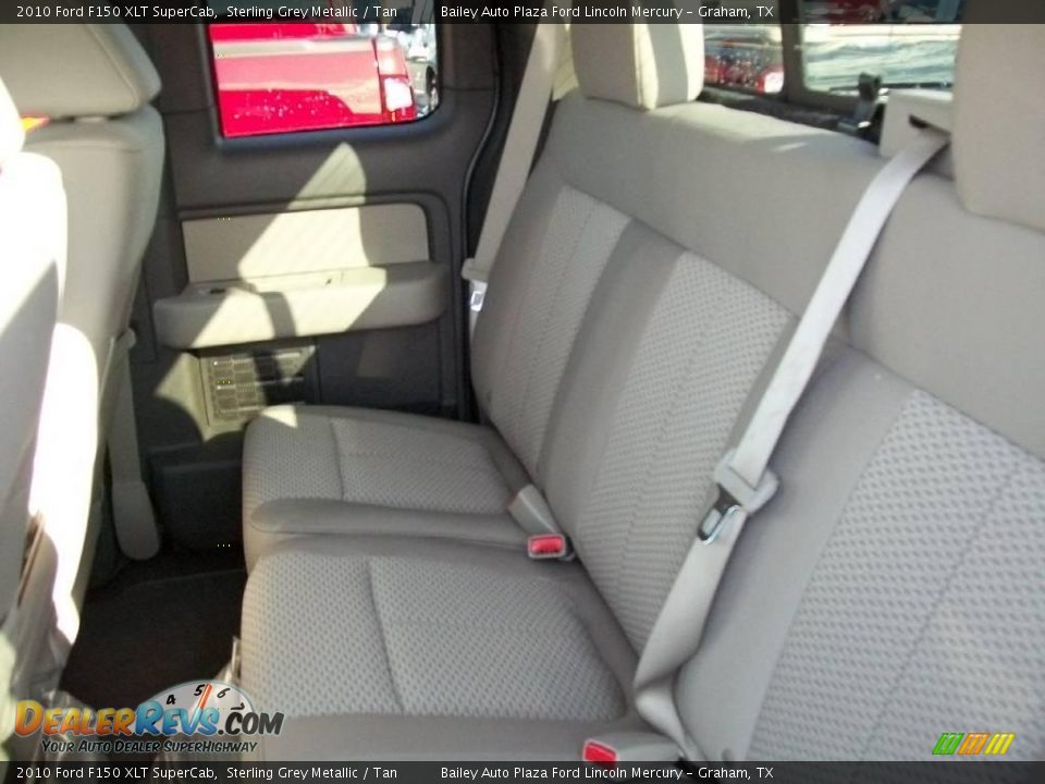 2010 Ford F150 XLT SuperCab Sterling Grey Metallic / Tan Photo #4